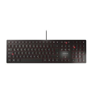 Cherry KC 6000 Slim USB Black QWERTZ DE