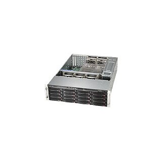 3HE Supermicro SC836 BE1C-R1K23B - Rack - einbaufähig - 3U - verbessertes, erweitertes ATX