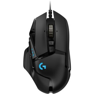 Logitech G502 Gaming Mouse (Hero) USB black