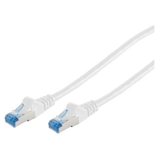 Patchkabel CAT6a RJ45 S/FTP PiMF 2m Weiß