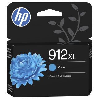 HP 912XL High Yield Cyan Ink