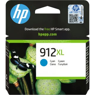HP 912XL High Yield Cyan Ink
