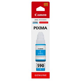 Canon Tinte GI-590 1604C001 Cyan bis zu 7.000 Seiten