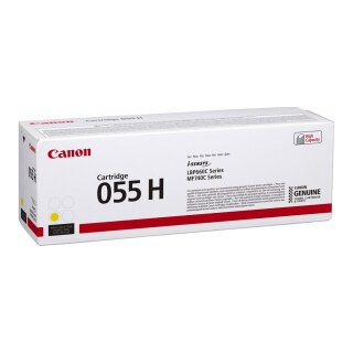Canon Toner 055 H Gelb bis zu 5.900 Seiten