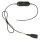 Jabra Smart Cord QD to RJ9 straight with 8-position switch configurator for Avaya one-X Telephone system for 96XX Series