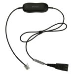 Jabra Smart Cord QD to RJ9 straight 0.8 meters with...