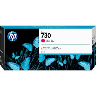 HP 730 300 ml Tinte Magenta