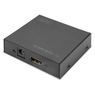 DIGITUS Splitter HDMI 1x2 4K bis zu 2Monitore schwarz