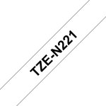 Brother TZe N221 - Nicht-laminiertes Schriftband -...