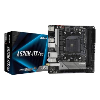 ASROCK A520M-ITX/AC (AM4) (D)