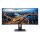 86.4cm/34 (3440x1440) Philips B-Line 345B1C Curved 5ms 21:9 USB 2xHDMI DisplayPort VESA Speaker WQHD Black