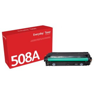 Xerox Black Toner Cartridge equivalent to HP 508A for use in Color LaserJet Enterprise M552, M553, MFP M577; Canon imageCLASS LBP712Cdn (CF360A)