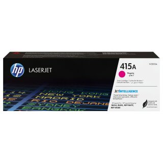 HP Toner 415A W2033A Magenta bis 2.100 Seiten / ISO/IEC 19798