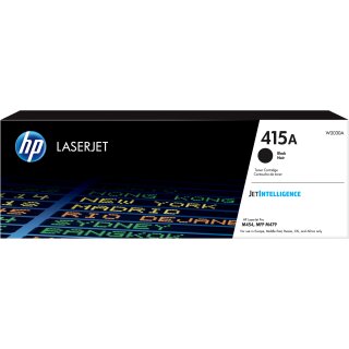 HP Toner 415A W2030A Schwarz bis 2.400 Seiten ISO/IEC 19798