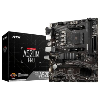 MSI A520M Pro (A520.AM4.mATX.DDR4)