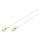 DIGITUS CAT 6A U/FTP Slim Patchkabel 1m grau