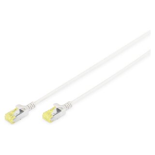 DIGITUS CAT 6A U/FTP Slim Patchkabel 10m grau