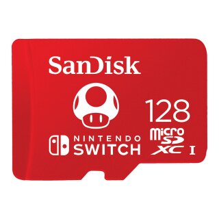 CARD 128GB Sandisk Nintendo Switch microsdxc 100MB/s