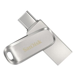 STICK 256GB USB 3.1 Sandisk Ultra Dual Drive Luxe Type-C silver