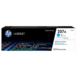 HP Toner 207A W2211A Cyan bis zu 1.250 Seiten