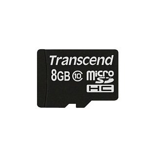CARD 8GB Transcend Premium MicroSDHC 10MB/s