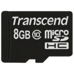 CARD 8GB Transcend Premium MicroSDHC 10MB/s