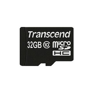 CARD 32GB Transcend Premium MicroSDHC 10MB/s +Adapter