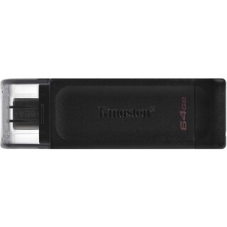 STICK 64GB USB-C 3.2 Kingston DataTraveler 70 Black