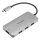 D USB3.0 HUB USB-C 4Port SuperSpeed Targus Silver