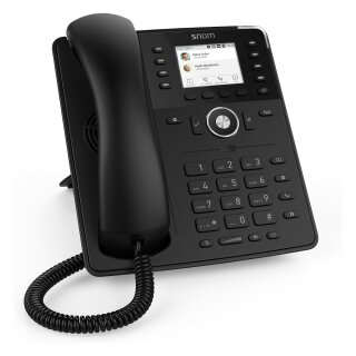 SNOM D735 VOIP Tischtelefon (SIP) ohne Netzteil Black
