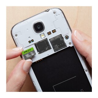 CARD 16GB PNY Elite MicroHC 85MB/s +Adapter