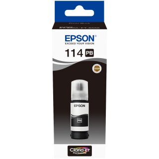 Epson Tinte 114 EcoTank C13T07B140 Schwarz bis zu 2.300 Seiten