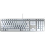 Cherry KC 6000 Slim For Max USB silber QWERTZ DE