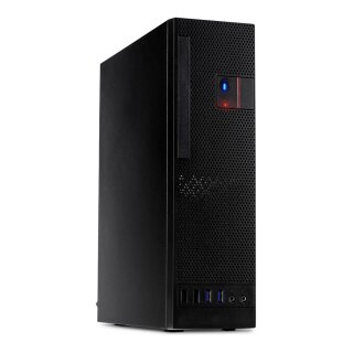 Mini Inter-Tech S-331 Desktop mit 8.3 Liter Volumen schwarz