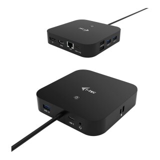 D i-tec USB-C HDMI DP Docking Station + Power Delivery 100W