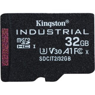 CARD 32GB Kingston Industrial microHC 100MB/s