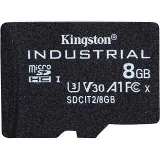 CARD 8GB Kingston Industrial microHC 100MB/s