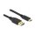 Delock USB-Kabel - USB Typ A (M) bis USB-C (M) 2M Black