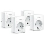 Steckdose TP-LINK Tapo P100 V1.2 (4-Pack) - Smart-Stecker...