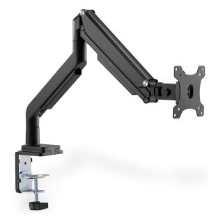 Tischhalterung für 1 Monitor 15-32" 9KG DIGITUS schwarz Gasdruckfeder DA-90394