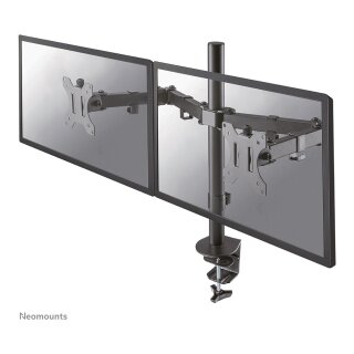 Neomounts FPMA-D550DBLACK Tischhalterung für zwei Flachbildschirme bis 32" - Schwarz