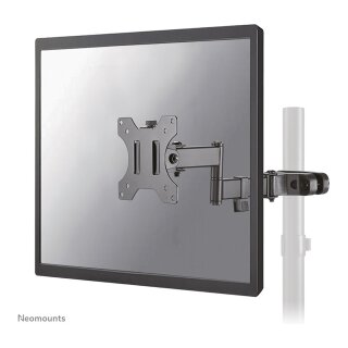 Stangenhalterung. voll beweglich. (Ø28-60 mm) für 17-32" Bildschirme 8KG FL40-450BL11 Neomounts