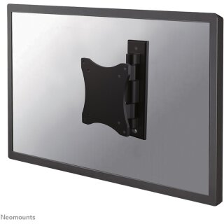 Neomounts Wandhalterung mit zwei Drehpunkten für Flachbildschirme bis 27" (69 cm) 12KG FPMA-W810BLACK Neomounts