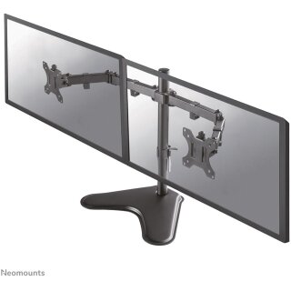 Neomounts FPMA-D550DDBLACK Tischhalterung für zwei Flachbildschirme bis 32" 8KG