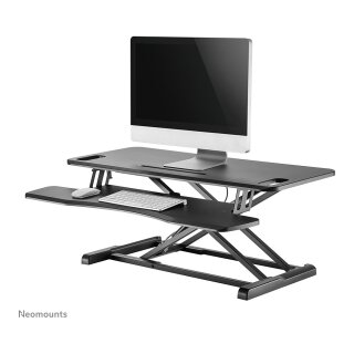 Neomounts Sitz-Steh-Arbeitsplatz 15KG NS-WS300BLACK