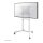 Neomounts NS-M1250WHITE Mobiler Bodenständer für Flachbild-Fernseher bis 70" (178 cm) 70KG