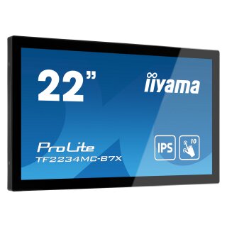 IIYAMA 54.6cm (21.5") TF2234MC-B7X 16:9 M-Touch HDMI+DP IPS