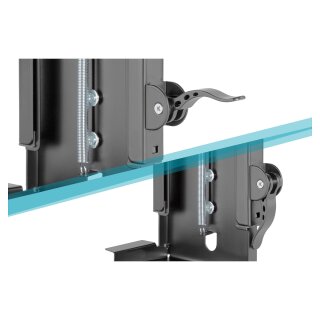 DIGITUS Universelle PC-Halterung für Schreibtischmontage mit Easy-Locking
