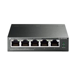 5P TP-LINK TL-SG105PE PoE+