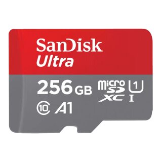 CARD 256GB Sandisk Ultra microsdxc 150MB/s +Adapter